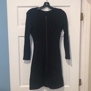 Theory Bodycon Zip Dress